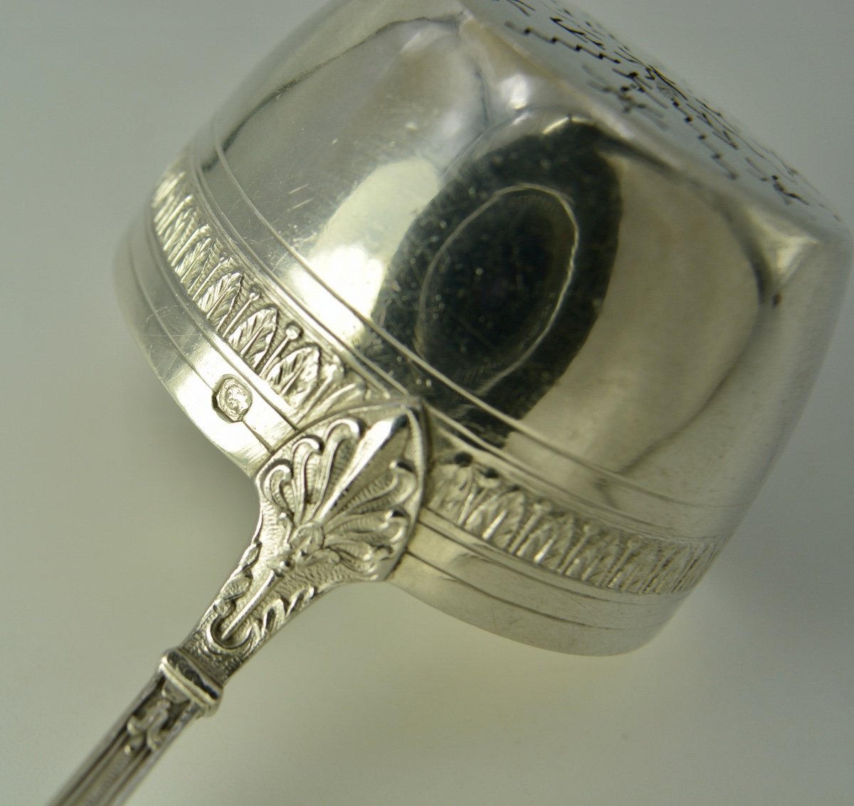 Tea Strainer In Silver France Around 1882-photo-3