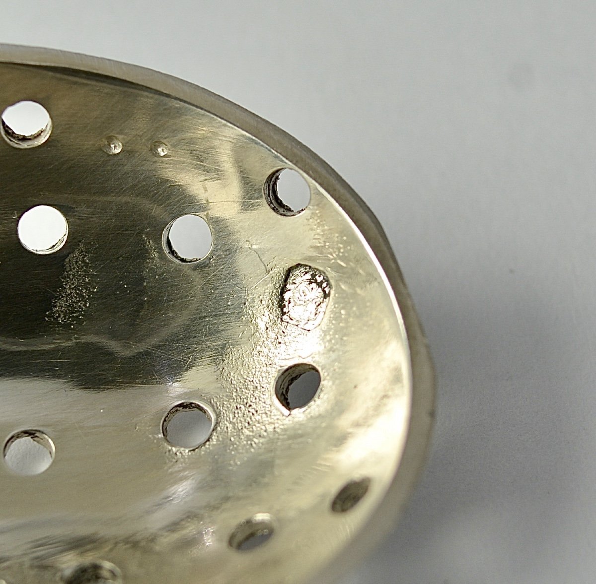 System Tea Spoon In Silver France Nineteenth Century-photo-4