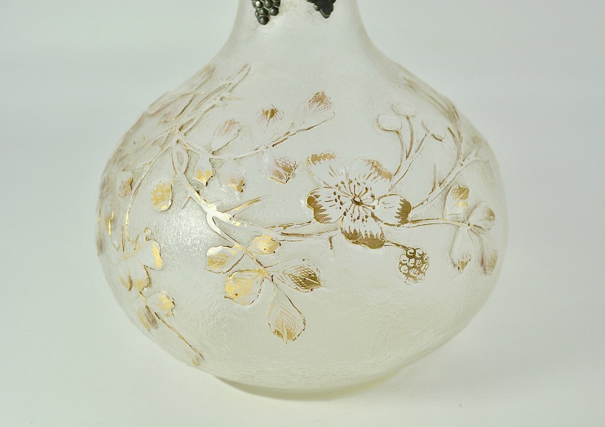 Art Nouveau. Wine Carafe By Wmf, Germany Late Nineteenth Century-photo-2