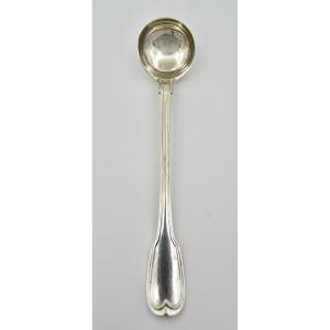 Silver Mustard Spoon / Ladle France 18th Century Circa 1783