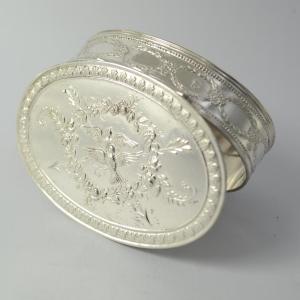 Silver Box, France Circa 1900 By Henin & Co