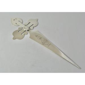 Silver Letter Opener, Europe, Early 20th Century 