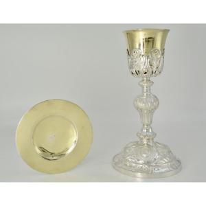 Silver Chalice, Lyon Circa 1830, By Favier, Goldsmith 
