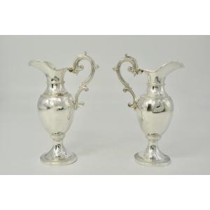 Pair Of Church Cruets, France Circa 1900