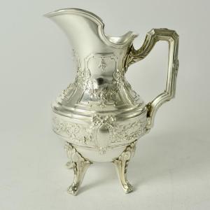 Silver Milk Jug France, Louis XVI Style, Circa 1900