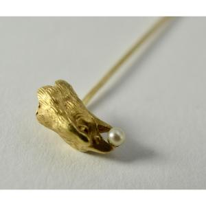 Gold Brooch, France, Late 19th Century.
