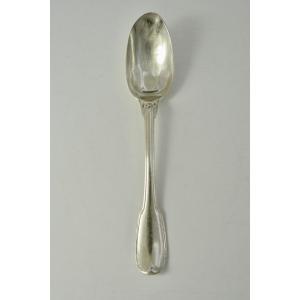 18th-century Silver Spoon, Circa 1738–44, France