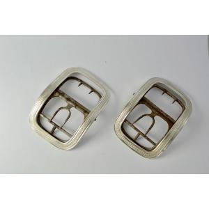 Silver Shoe Buckles – Paris, Early 19th Century