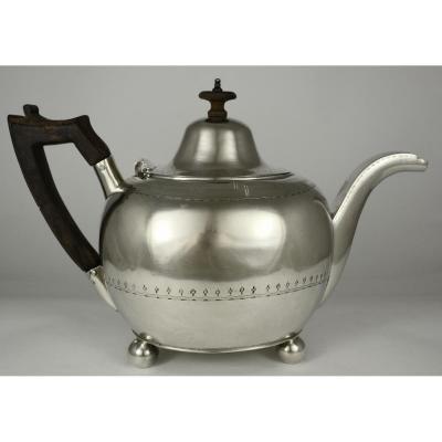 Silver Teapot, Portugal, Porto XIXth Century