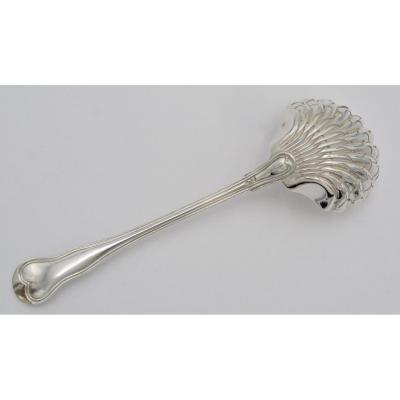 Silver Sprinkling Spoon, France By Berthier Philippe Circa 1841