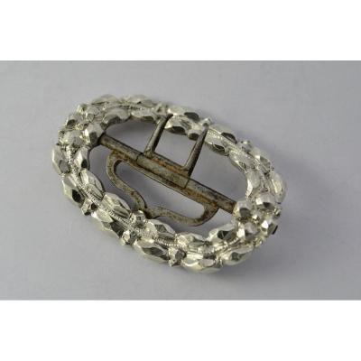 Silver Shoe Buckle France Early Nineteenth Century