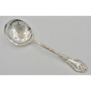 Sauce Spoon In Silver / United States XIXth Century