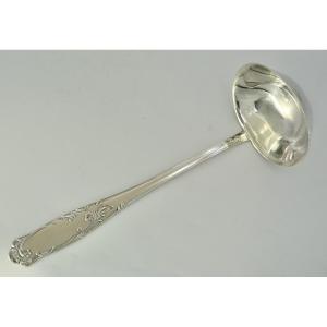 Silver Sauce Ladle Around 1900