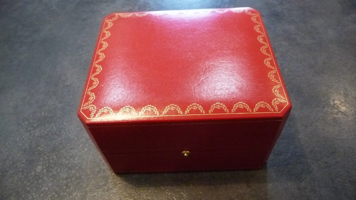 Cartier: Beautiful Cartier Must De Dame Watch In Vermeil, 1980s, Guaranteed Serviced.-photo-4