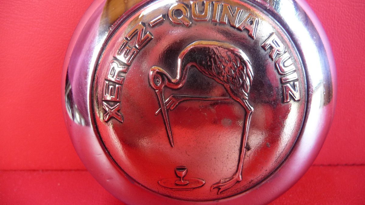 Branded Advertising Regulator (xerez -quina Ruiz) Circa 1900.-photo-2