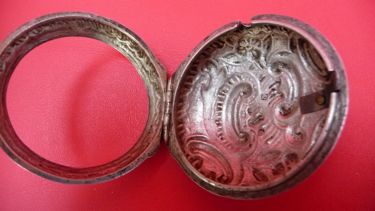 Very Rare Silver Double-cased Onion Watch By James Weldon London, Circa 1740-photo-5