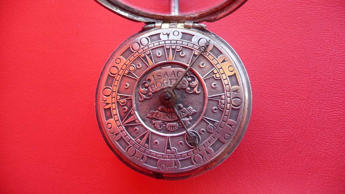 18th-century Silver And Tortoiseshell Watch, With Three Cases For The Ottoman Market, Signed Roger London-photo-1