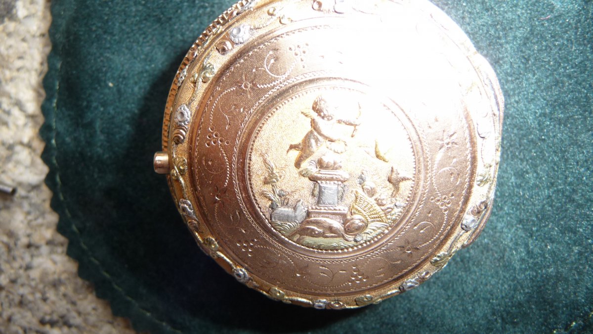 Montre à Sonnerie En Or d'époque Louis XVI-photo-4