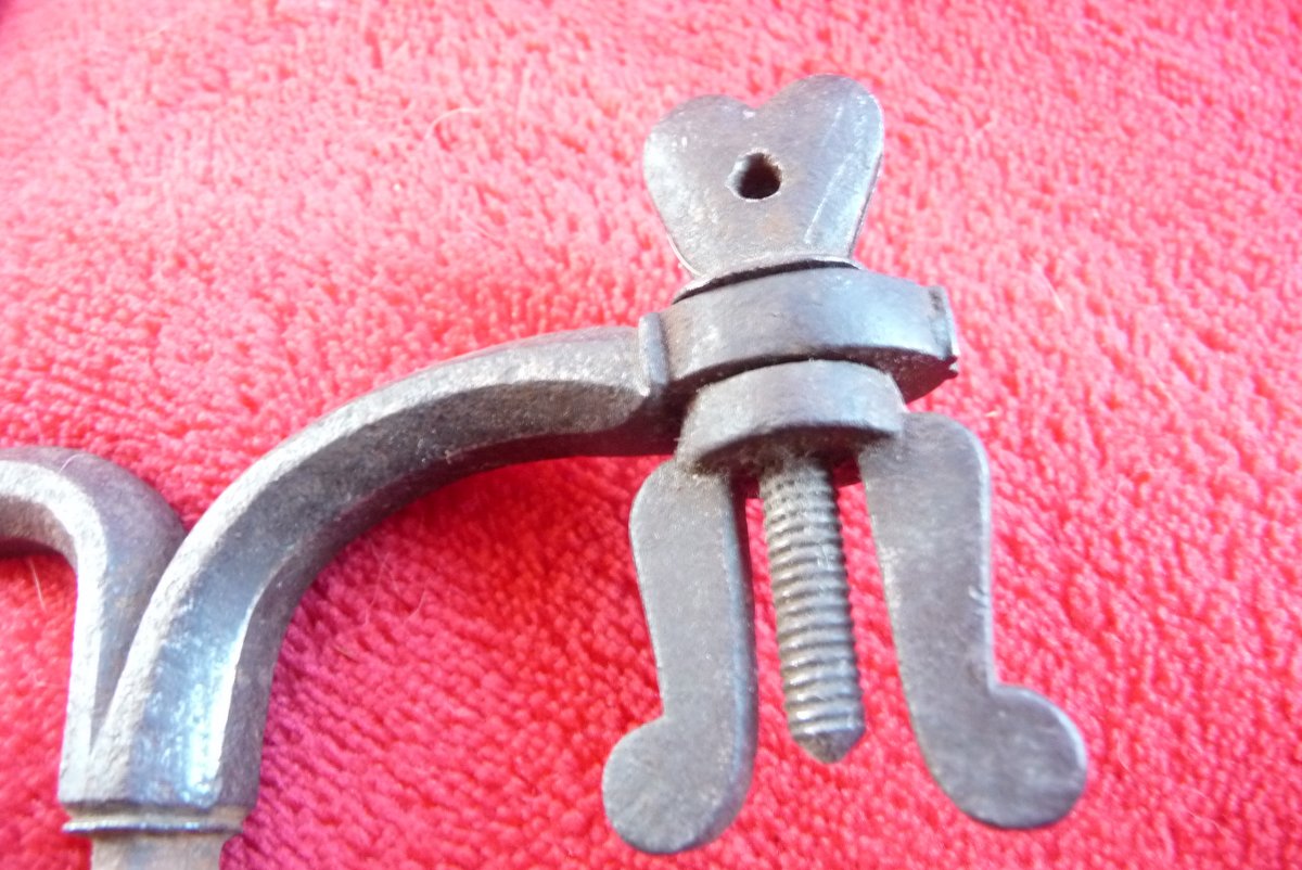 Surgeon Saw Wrought Iron, Ivory Handle Early Eighteenth-photo-1