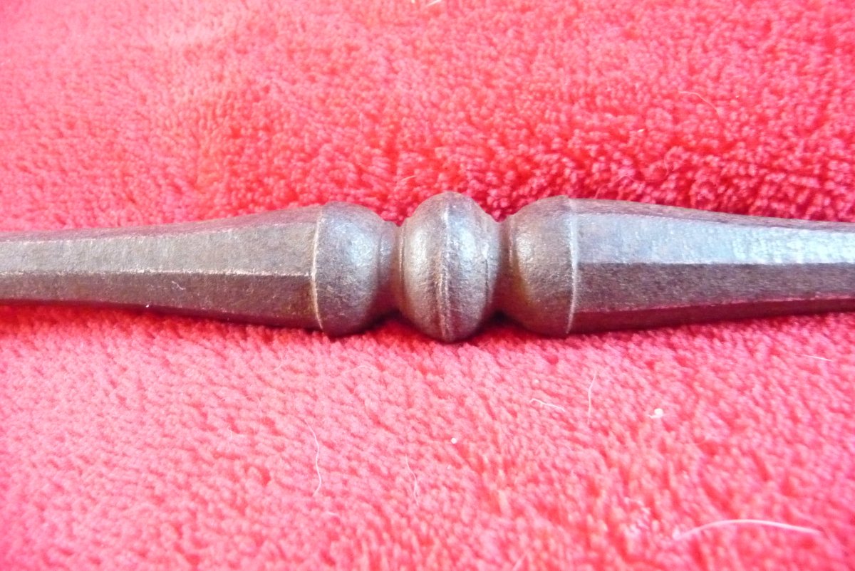 Surgeon Saw Wrought Iron, Ivory Handle Early Eighteenth-photo-2