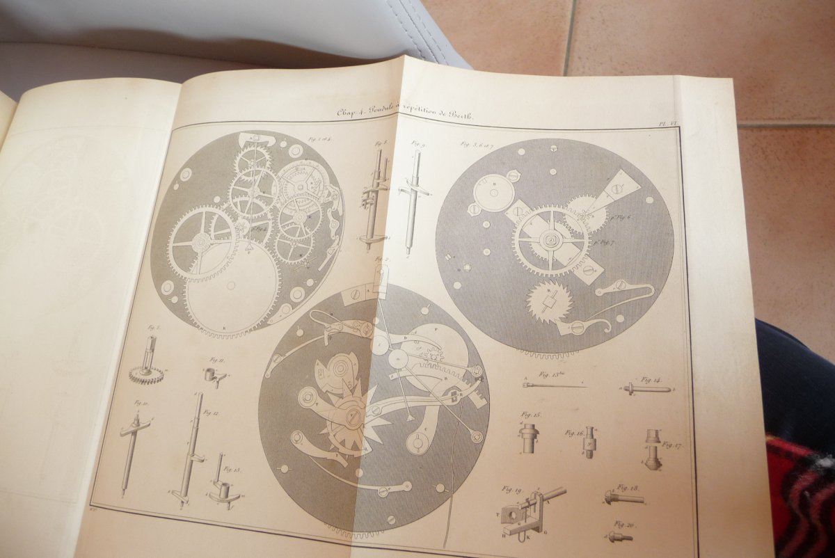 Traité Général d'Horlogerie De Moinet. Dutertre Paris 1848.-photo-4