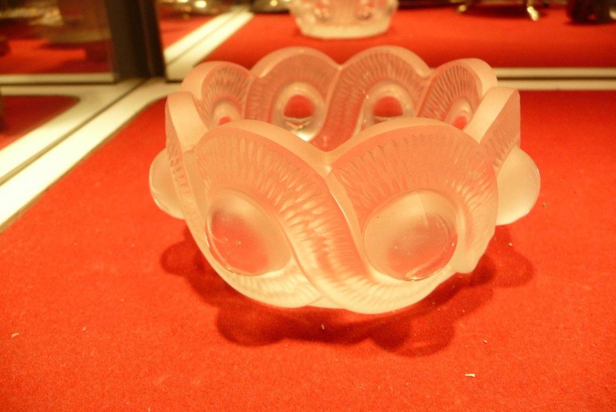 Polylobed Glass Cup From Lalique