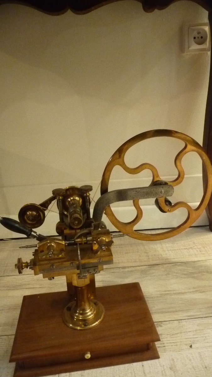 Very Large Rounding Machine For Clock Wheels Nineteenth Time