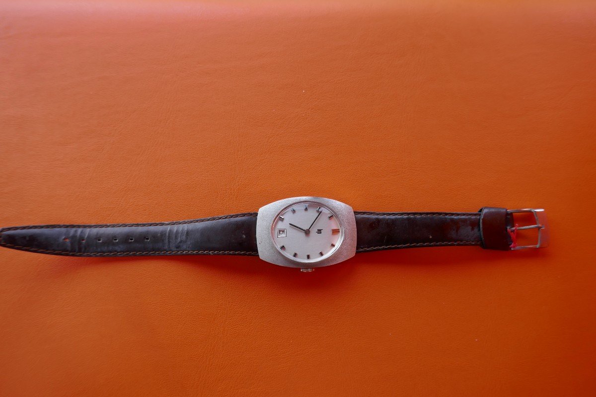 Lip: Mechanical Lip Bracelet Watch From The 70s. New From Stock.-photo-2