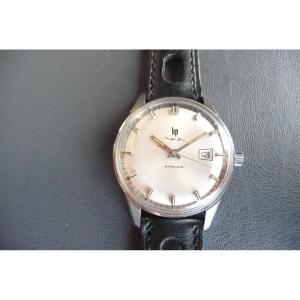 Lip: Men's Bracelet Watch, Lip Himalaya In Steel From The 60s, New From Stock.