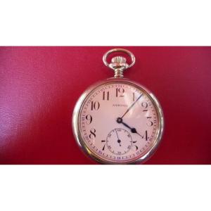 Saxonia: Large Railway Watch, Brand (saxonia), From The Beginning Of The 20th Century. Mint Condition.