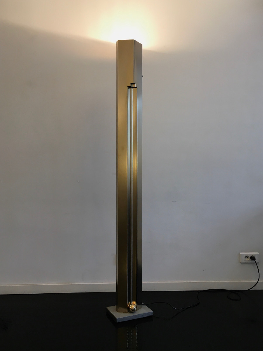 Sculptural luminaire Totem de Kazuide Takahama pour Sirrah, Italie 80'-photo-2