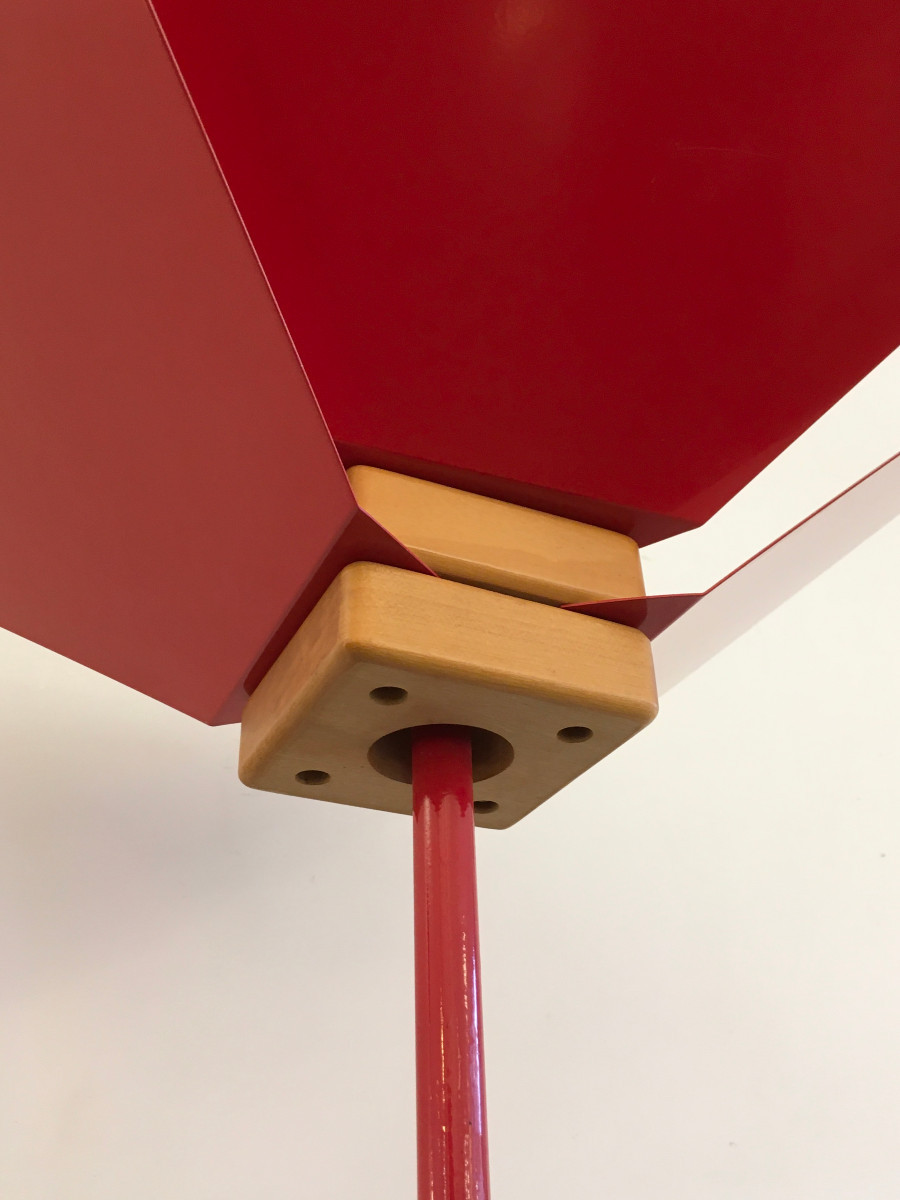 Important lampadaire  Kazuko, design de De Pas, D'urbino et Lomazzi (DDL studio-photo-3