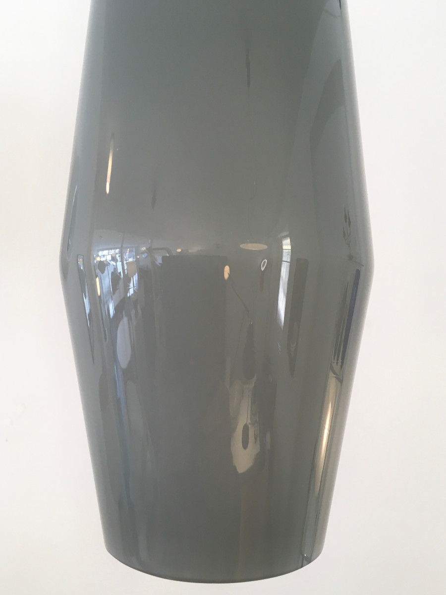 Stilnovo Opaline Gray Pendant Light In Murano-photo-1