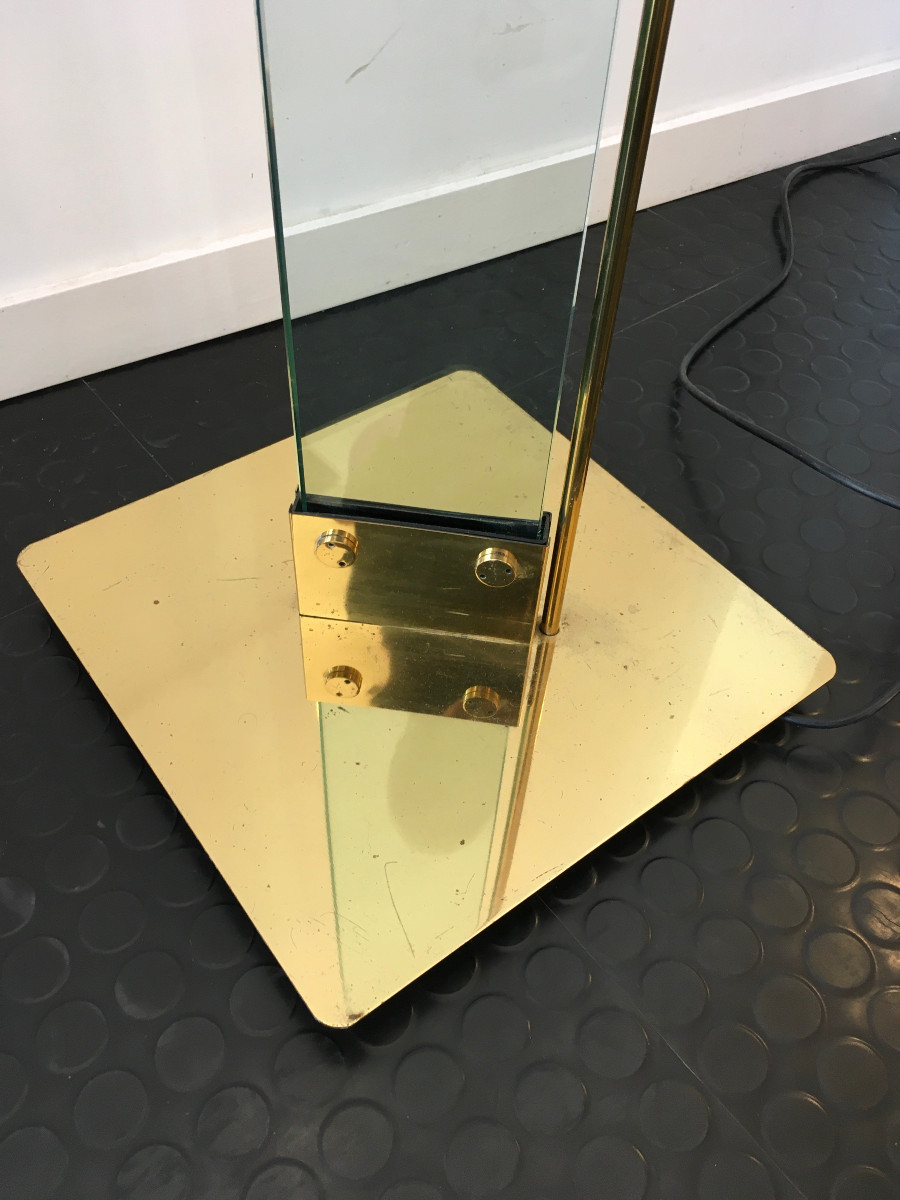Lampadaire "Laser Uplighter"Max Baguera, Lamperti 1979-photo-4