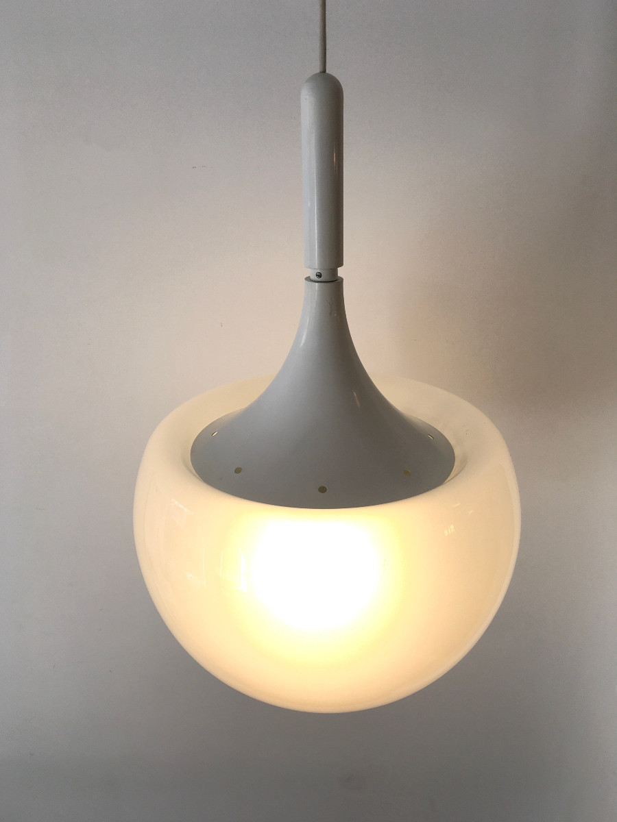 Importante supension "Globo", Elio Martinelli, Martinelli luce 1965-photo-2