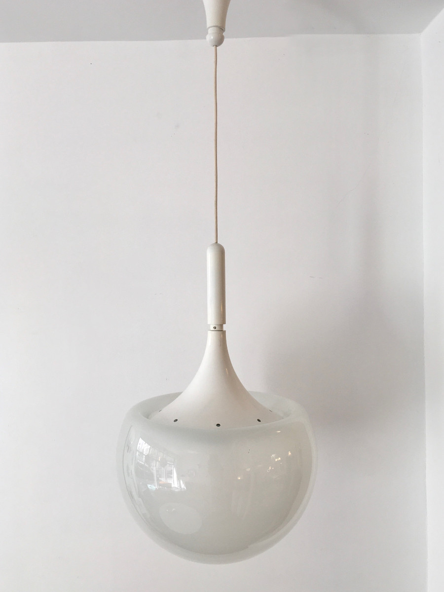 Importante supension "Globo", Elio Martinelli, Martinelli luce 1965-photo-3