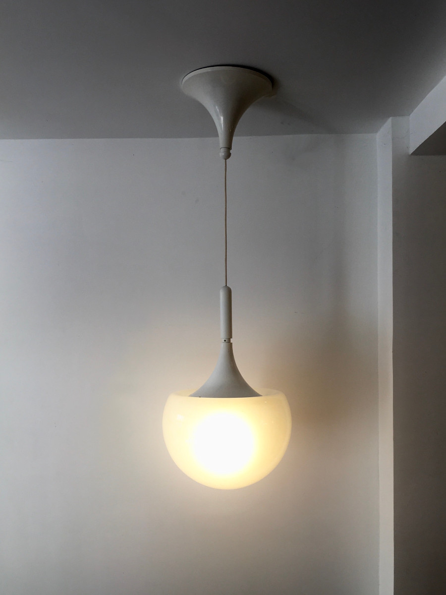 Importante supension "Globo", Elio Martinelli, Martinelli luce 1965