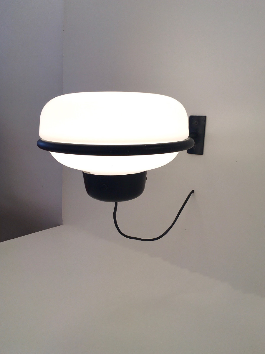 Pair Of Gino Sarfatti Wall Lights, Arteluce Model 228-photo-2