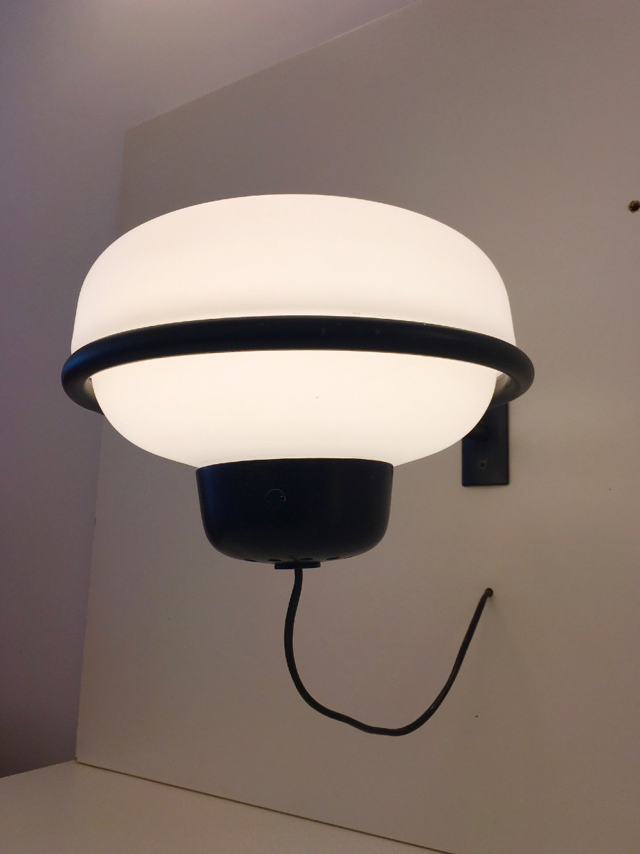 Pair Of Gino Sarfatti Wall Lights, Arteluce Model 228-photo-1