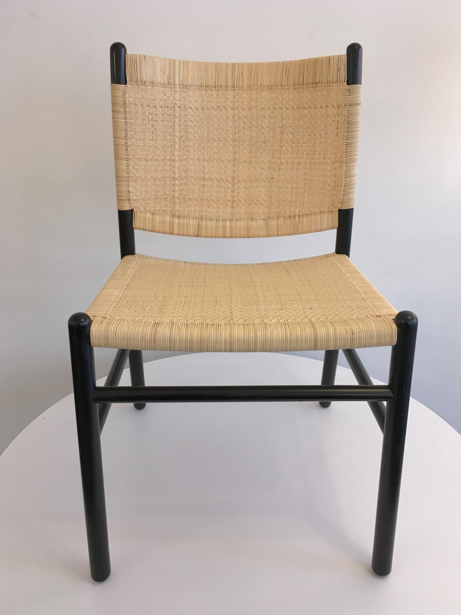 Paire chaises M114, Gianfranco Frattini pour Cassina 1962-photo-2