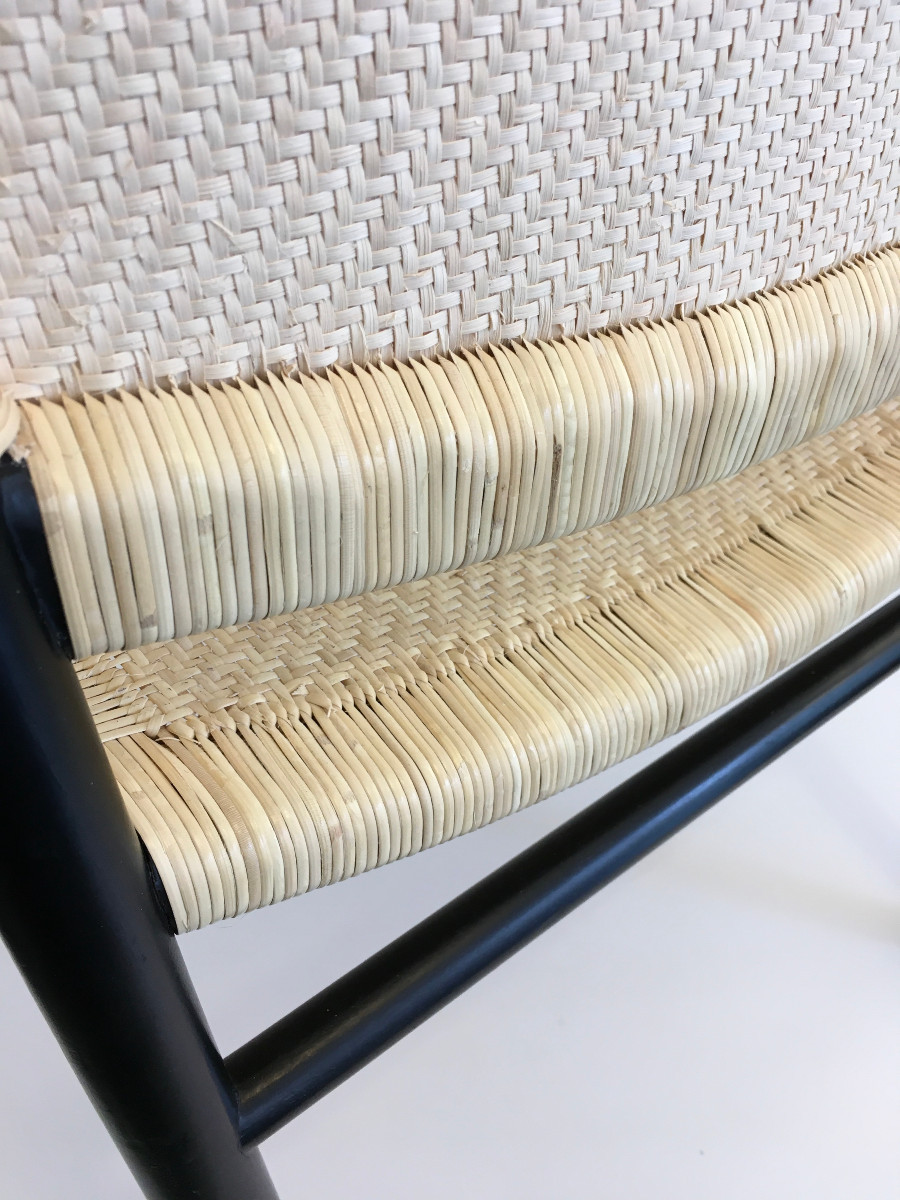 Paire chaises M114, Gianfranco Frattini pour Cassina 1962-photo-2