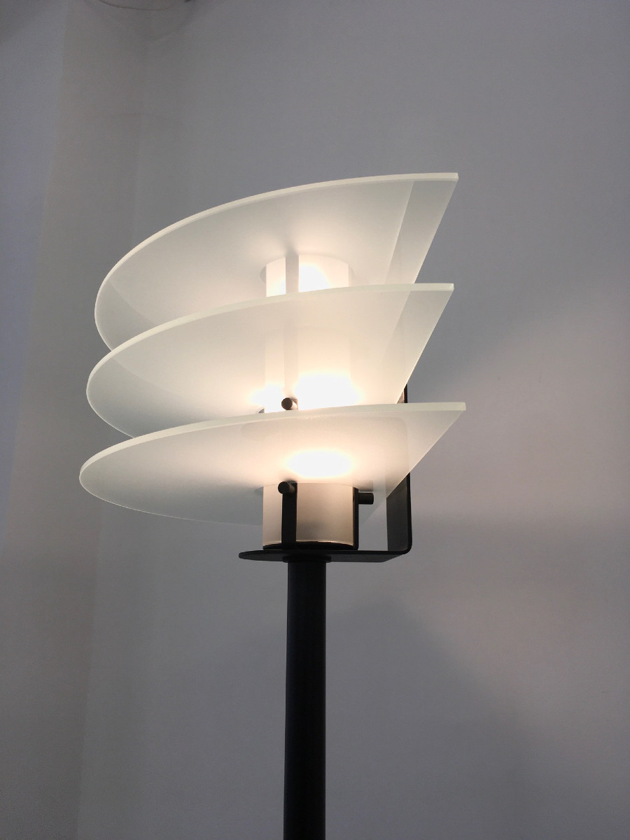 Important lampadaire 'Libra", quattrifolio éditeur 1985-photo-3