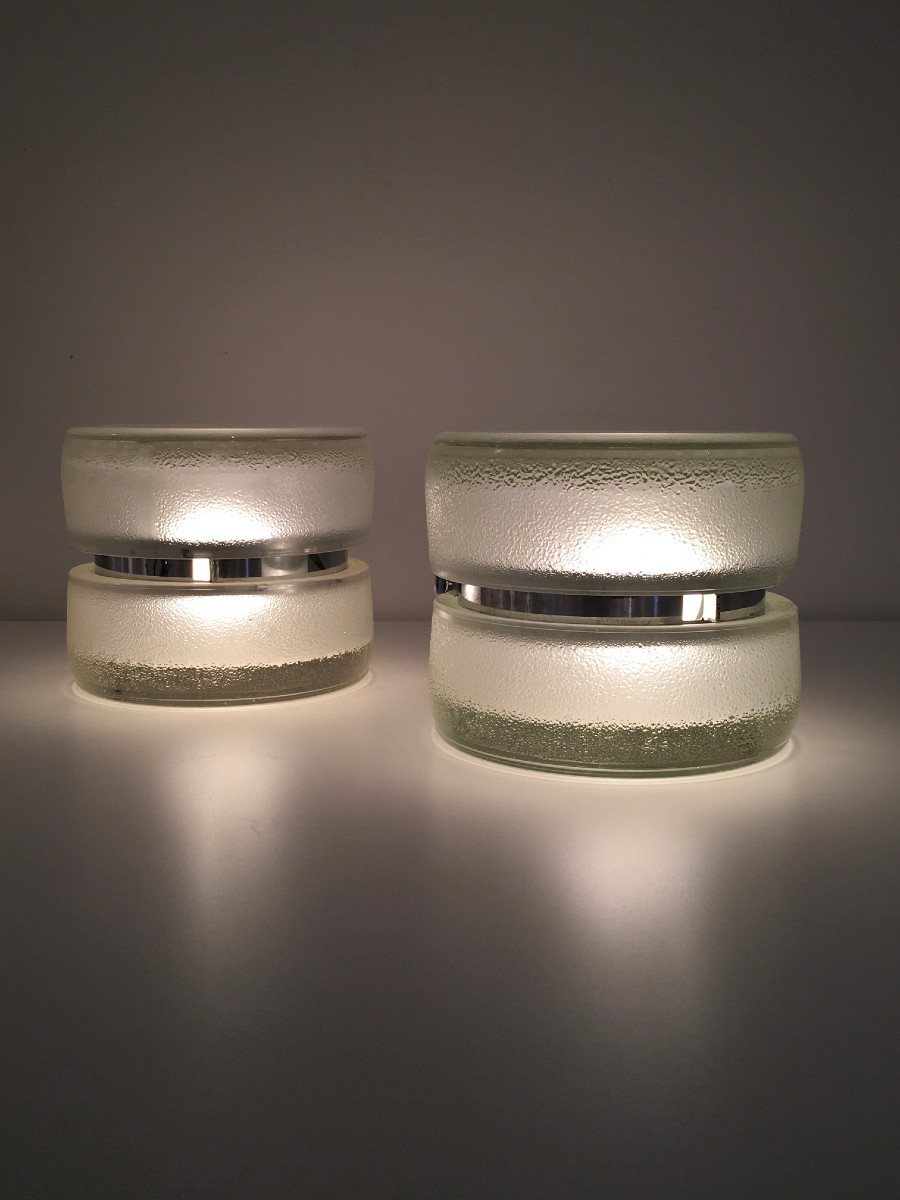 Petite lampe a poser "Yoyo", Fontana Arte 1971-photo-3