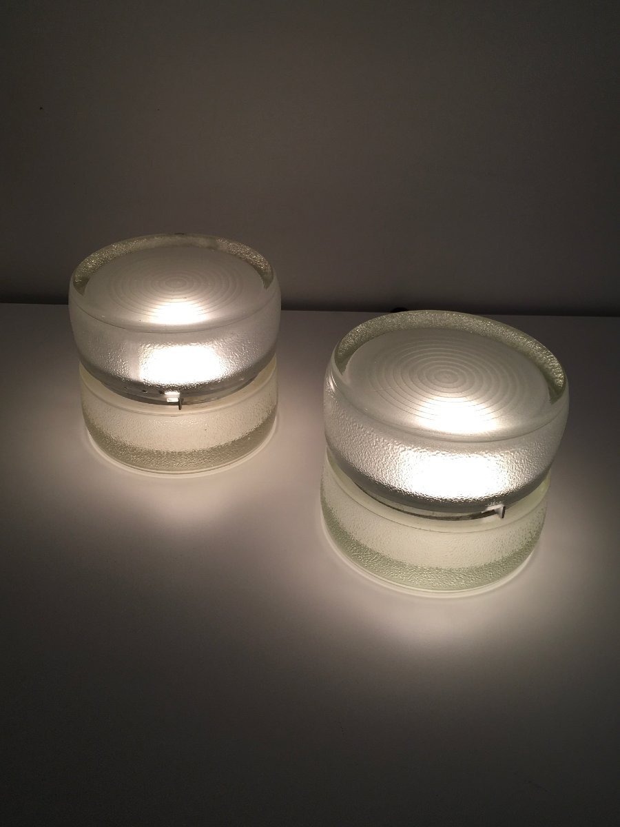 Petite lampe a poser "Yoyo", Fontana Arte 1971-photo-1