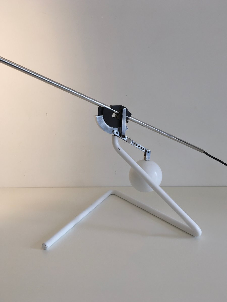 Lampe de bureau "Bilancia ", Martinelli Luce 1979-photo-4