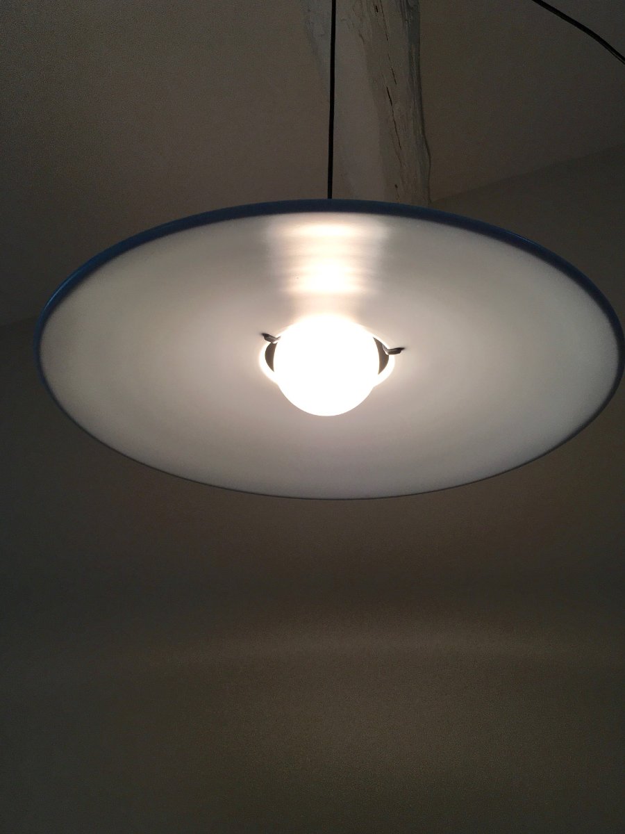 Arteluce “2133” Pendant Light, Gino Sarfatti 1973-photo-4