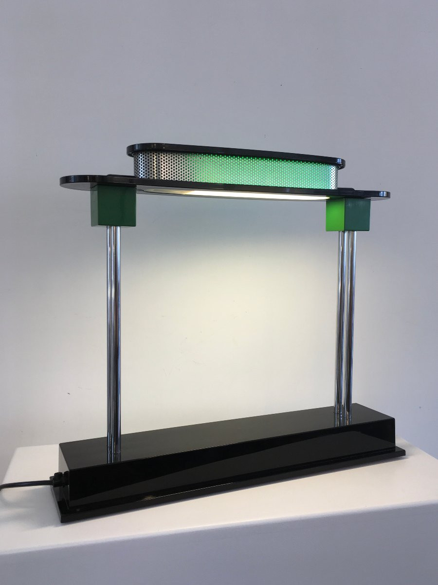 "pausania" Lamp, Ettore Sottsass Artemide 1983-photo-3
