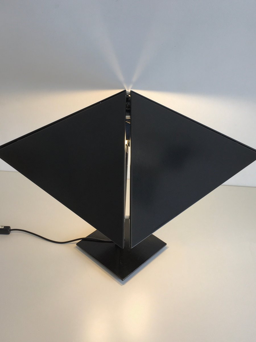 Lampe "SanPan 301", Rodney Kinsman , Bieffeplast italie 1980-photo-2