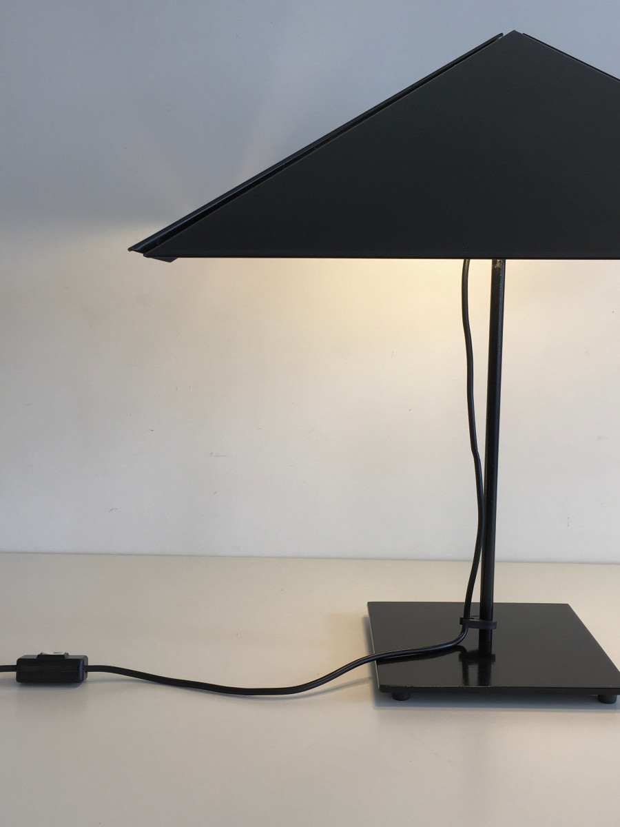 Lampe "SanPan 301", Rodney Kinsman , Bieffeplast italie 1980-photo-1