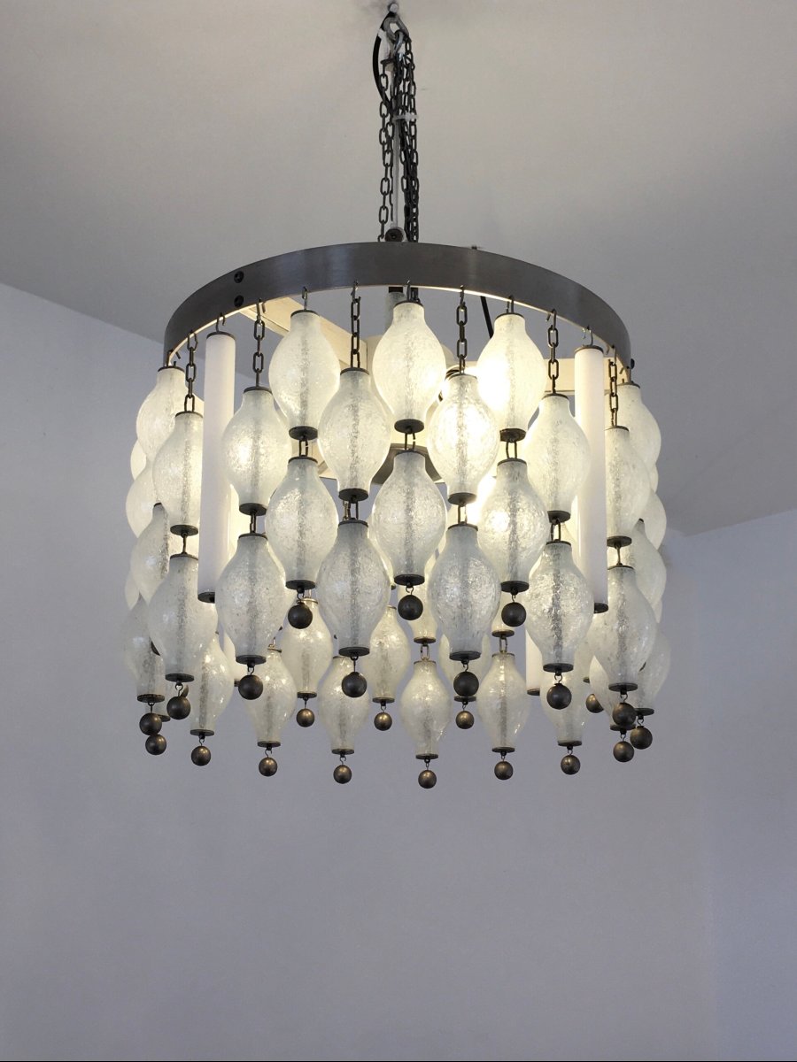 Arredoluce Venini Chandelier